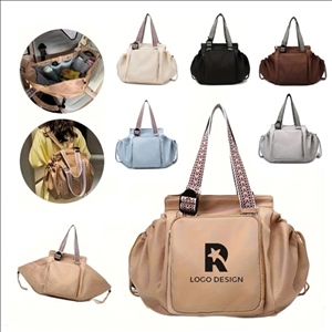 Multi-Functional Travel Diaper Crossbody Shoulder Bag Backpack